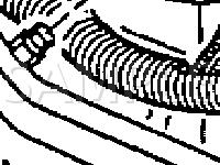 Rear RH Side Of Engine Compartment Diagram for 1995 Oldsmobile Aurora  4.0 V8 GAS