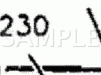 RH Side Of Steering Column Support Diagram for 1995 Oldsmobile 98 Regency Elite 3.8 V6 GAS