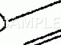Top Front LH Side Of Engine Diagram for 1996 Chevrolet Camaro Z28 5.7 V8 GAS