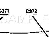 Connectors, Grommets & Harness Locations Diagram for 1996 Oldsmobile Cutlass Supreme SL 3.4 V6 GAS