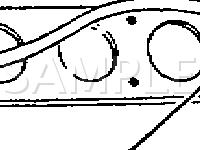 RH Side Of Rear Suspension Support Diagram for 1996 Cadillac Deville  4.6 V8 GAS