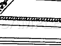 Underside Of Rear Shelf Diagram for 1995 Cadillac Eldorado Touring 4.6 V8 GAS