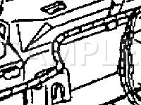 Rear Of Luggage Compartment Diagram for 1995 Cadillac Deville  4.9 V8 GAS