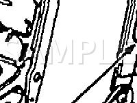 Front Seats Diagram for 1995 Cadillac Eldorado Touring 4.6 V8 GAS