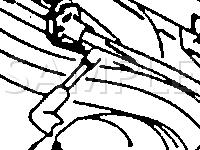 Top Rear Of Engine Diagram for 1995 Cadillac Deville  4.9 V8 GAS