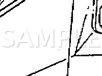 RH Side Of Engine Compartment Diagram for 1995 Cadillac Seville SLS 4.6 V8 GAS