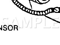 Engine Wiring Harness, RH Side Diagram for 1995 GMC P35/P3500 VAN  4.3 V6 GAS