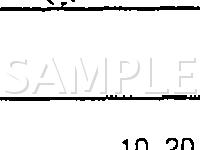 Engine Compartment Diagram for 1996 Oldsmobile Silhouette  3.4 V6 GAS