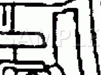 Rear Door Components & Connectors Diagram for 1998 Cadillac Catera  3.0 V6 GAS