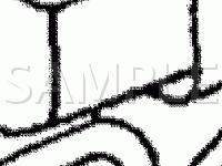 LH Rear Of Engine Compartment Diagram for 1998 Cadillac Seville STS 4.6 V8 GAS