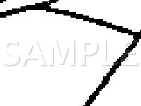 Rear Wheel Speed Sensor Diagram for 1998 Chevrolet Tracker  1.6 L4 GAS