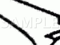 LH Side Footwell Diagram for 2001 Oldsmobile Aurora  3.5 V6 GAS