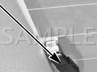 Right C Pillar Diagram for 2002 Honda Civic HX 1.7 L4 GAS