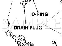 Cooling System Components Diagram for 2002 Honda Civic SI 2.0 L4 GAS