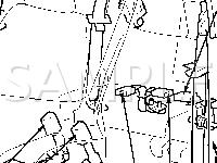 Seat Belts Components Diagram for 2002 Honda CR-V LX 2.4 L4 GAS
