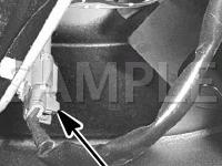 Behind Left Side Of Front Bumper Diagram for 2002 Honda Passport EX 3.2 V6 GAS