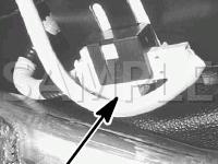 Behind Glove Box Diagram for 2002 Honda Passport EX 3.2 V6 GAS