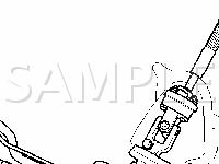 Power Steering Components Diagram for 2003 Honda Accord LX 3.0 V6 GAS
