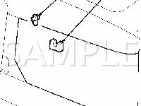 Entry Lights Control System Components Diagram for 2003 Honda Element  2.4 L4 GAS