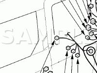 Floor Wire Harness Diagram for 2004 Honda Element LX 2.4 L4 GAS