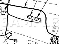 Dashboard Wire Harness B Diagram for 2004 Honda Odyssey EX 3.5 V6 GAS