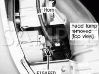 Engine Compartment Diagram for 2004 Hyundai Santa FE  2.4 L4 GAS