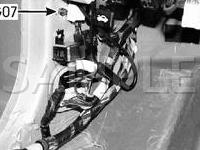 Pedal Cluster Diagram for 2004 Hyundai Santa FE  2.7 V6 GAS