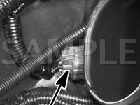 Left Side of Engine Compartment Diagram for 2005 Honda Accord Hybrid 3.0 V6 ELECTRIC/GAS