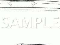 Tailgate Sub-Harness Diagram for 2005 Honda Pilot  3.5 V6 GAS