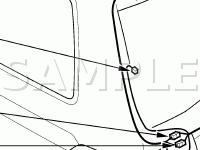 Tailgate Connectors Diagram for 2006 Honda Odyssey EX 3.5 V6 GAS