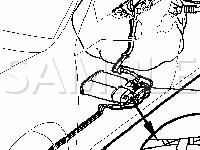 Fuel Tank Components Diagram for 2007 Honda Accord EX 2.4 L4 GAS