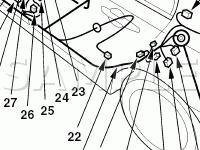 Floor Wire Harness Diagram for 2007 Honda Civic DX 1.8 L4 GAS