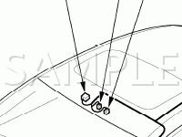 Roof Wire Harness Diagram for 2007 Honda Civic LX 1.8 L4 GAS