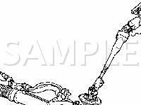 Power Steering Column Components Diagram for 2007 Honda Ridgeline RTS 3.5 V6 GAS