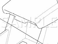 Center Console Subharness Diagram for 2007 Honda Ridgeline RTX 3.5 V6 GAS