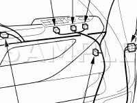Driver Door Wire Harness A Diagram for 2008 Honda Odyssey EX 3.5 V6 GAS