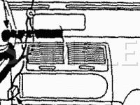 I/P Harness Connectors  Diagram for 1989 Honda Prelude 2.0 SI 4WS 2.0 L4 GAS