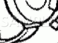 Airbag (Supplemental Restraint System SRS) Wiring Harness Diagram for 1992 Honda Civic VX 1.5 L4 GAS