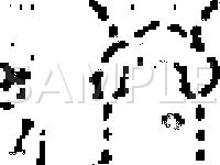 Fuel & Emissions System Engine Compartment Components  Diagram for 1995 Honda Accord DX 2.2 L4 GAS