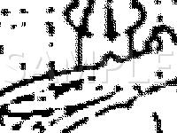 Fuel & Emission Systems Engine Compartment Components  Diagram for 1995 Honda Civic LX 1.5 L4 GAS