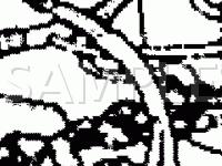 ABS Component Locations Diagram for 1997 Honda Odyssey EX 2.2 L4 GAS