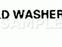 Wiper Component Locations Diagram for 1997 Honda Odyssey EX 2.2 L4 GAS