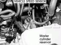 Engine Compartment Diagram for 2001 Hyundai Elantra  2.0 L4 GAS