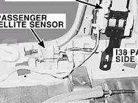 SRS Components Diagram for 2001 Hyundai Sonata  2.5 V6 GAS