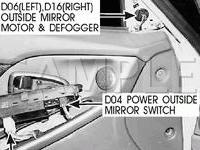 Door Components Diagram for 2002 Hyundai Elantra GLS 2.0 L4 GAS