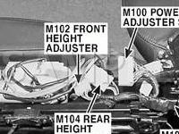 Seat Components Diagram for 2002 Hyundai Sonata GLS 2.7 V6 GAS