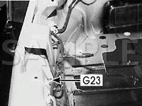 Rear Body Components Diagram for 2002 Hyundai XG350  3.5 V6 GAS