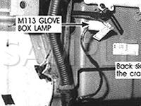 Instrument Panel Diagram for 2003 Hyundai Santa FE  3.5 V6 GAS