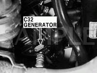 Engine Compartment Diagram for 2004 Hyundai Sonata  2.7 V6 GAS
