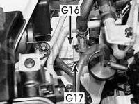 Engine Compartment Diagram for 2005 Hyundai Elantra GLS 2.0 L4 GAS
